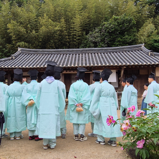 고택 속 책상바위와 소리샘의 비밀