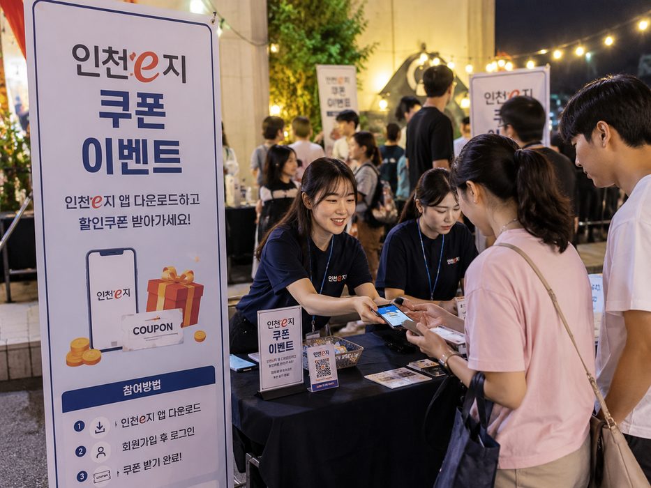 인천e지(App)쿠폰 이벤트